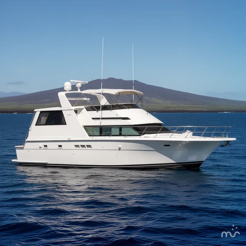Slide: The Image of Hatteras 52 Cockpit Motor Yacht 1995 - 2