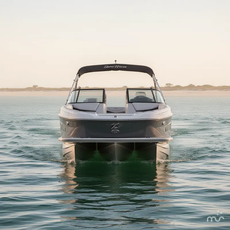 Slide: The Image of Shore Haven Tritoon Trailer 2023 - 1