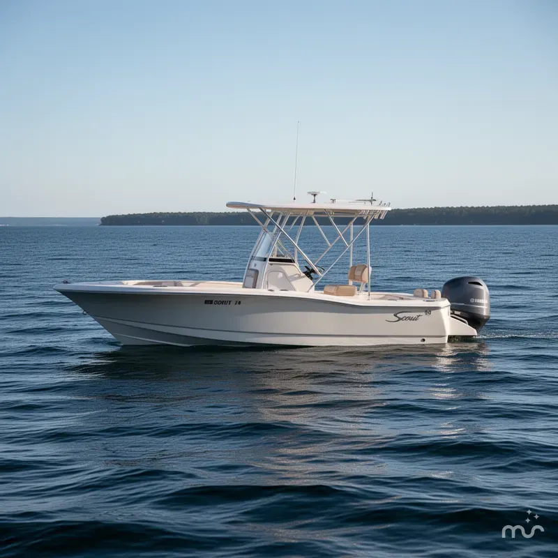Slide: The Image of Scout 195 Sportfish 2021 - 2