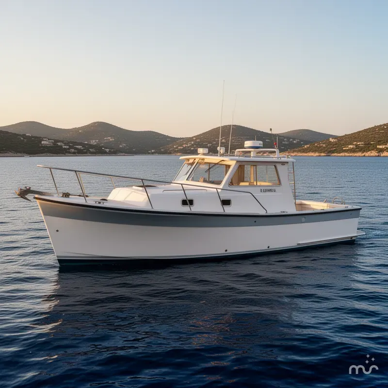 Slide: The Image of Luhrs 30 Hard Top 1986 - 2