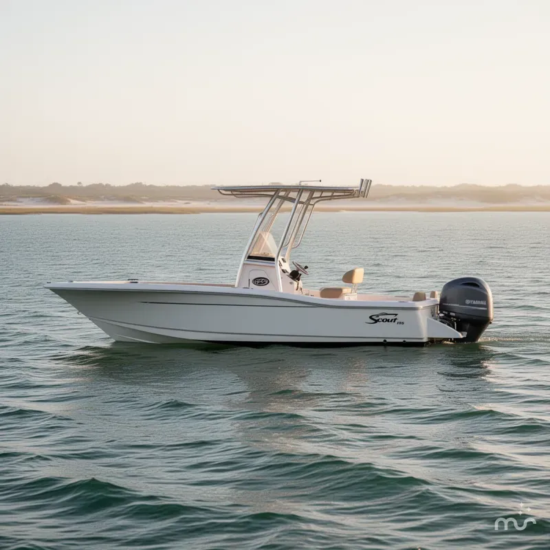 Slide: The Image of Scout 195 Sportfish 2022 - 2