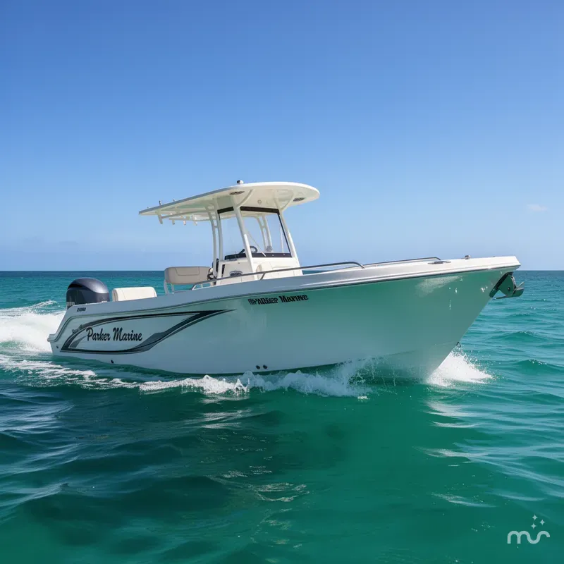 Slide: The Image of Parker Marine 2600 Center Console 2025 - 0