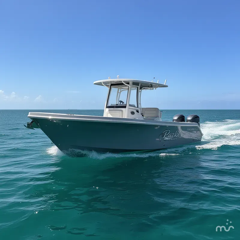 Slide: The Image of Parker Marine 2900 Center Console 2024 - 0