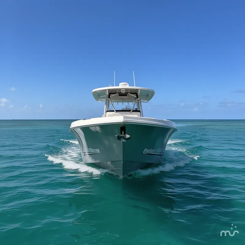 Slide: The Image of Parker Marine 2900 Center Console 2024 - 2