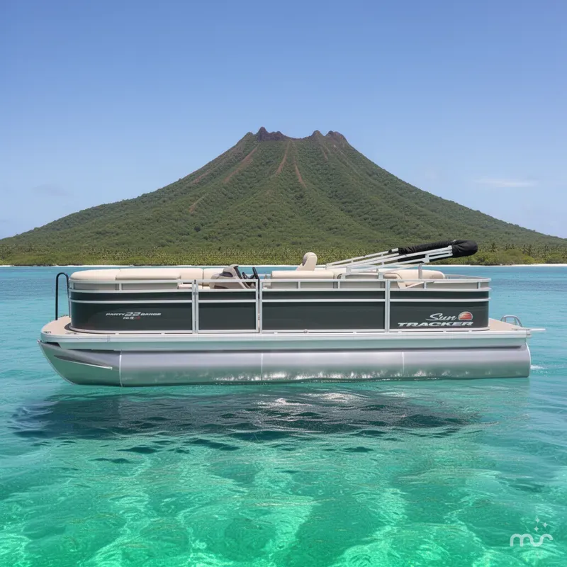 Slide: The Image of Sun Tracker Party Barge 22 RF XP3 2024 - 2