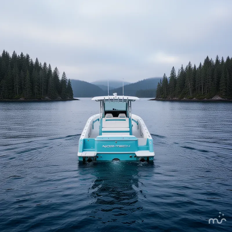 Slide: The Image of Nor-Tech 390 Sport Center Console 2020 - 3
