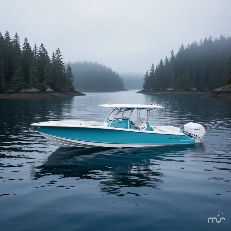 Slide: The Image of Nor-Tech 390 Sport Center Console 2020 - 4