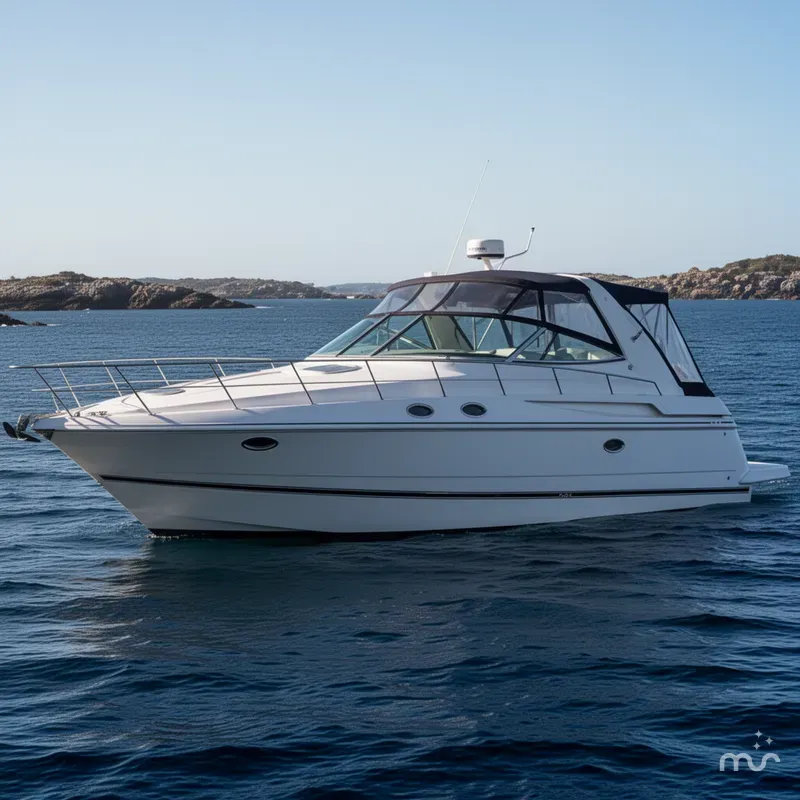 Slide: The Image of Cruisers Yachts 3870 2000 - 2