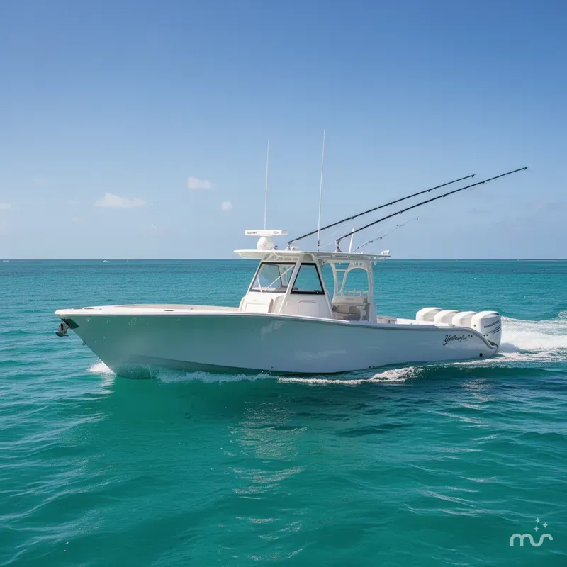 Slide: The Image of Yellowfin 39 Center Console 2017 - 2