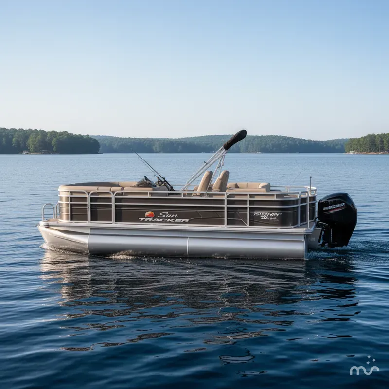Slide: The Image of Sun Tracker Fishin' Barge 20 DLX 2024 - 0