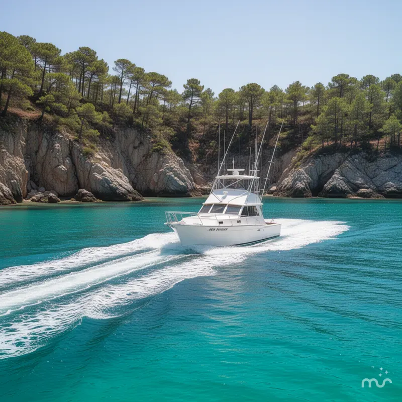 Slide: The Image of Trojan Sea Voyager Sportfish 1969 - 2