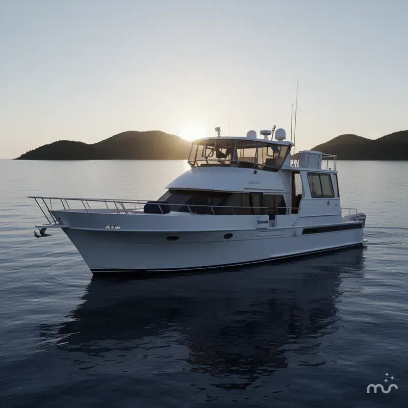Slide: The Image of TransWorld Cockpit Motoryacht 1991 - 1