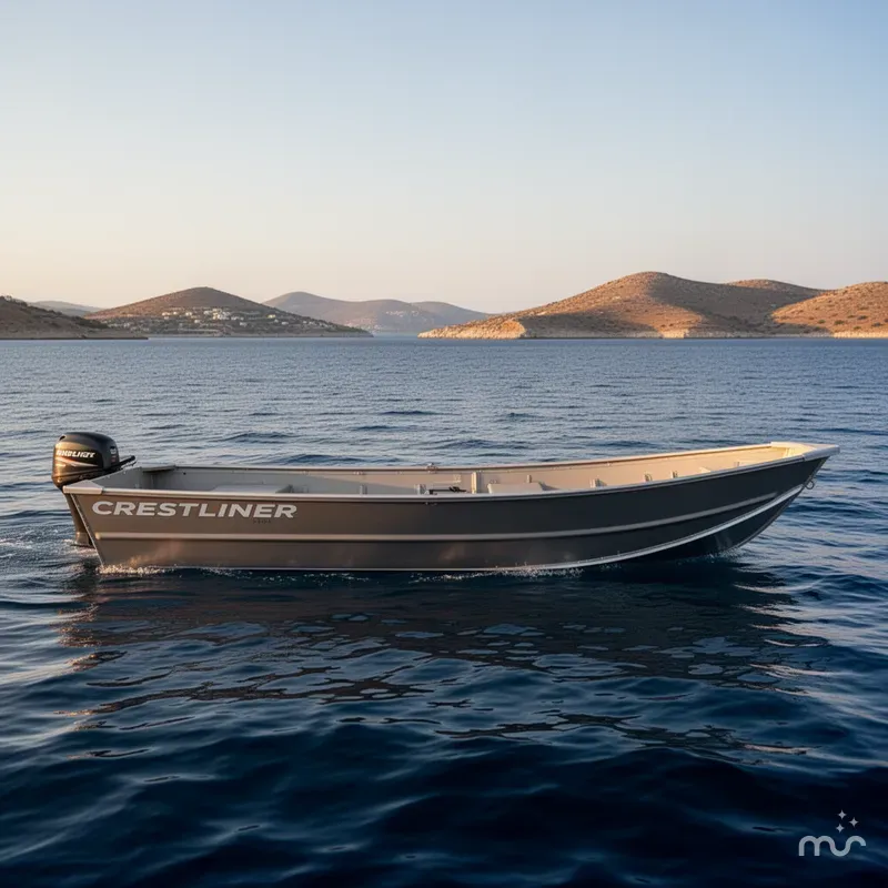 Slide: The Image of Crestliner 1436L Jon 2024 - 2