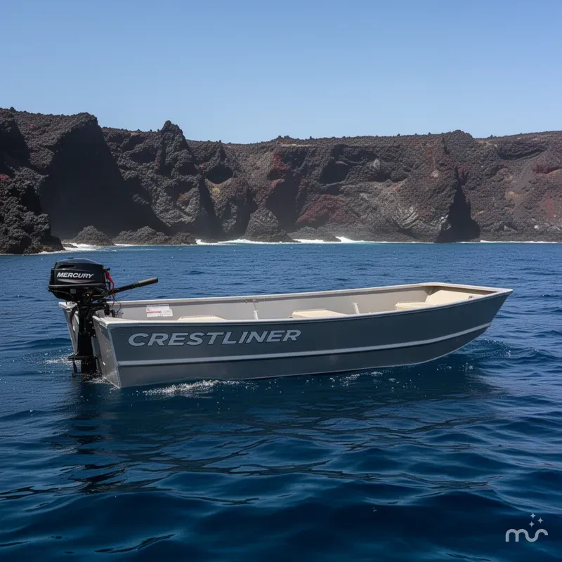 The Image of Crestliner 1040 Jon w/ 3.5HP Mercury! 2024 - 0