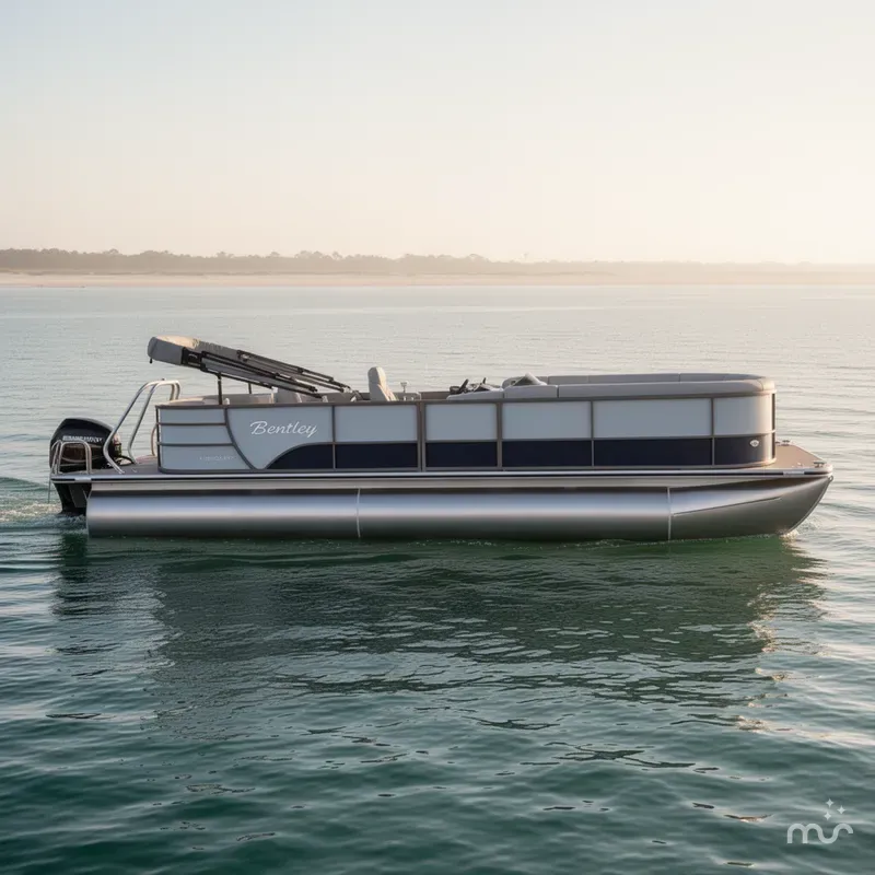 Slide: The Image of Bentley Pontoons Legacy 240 Cruise XL 2024 - 0