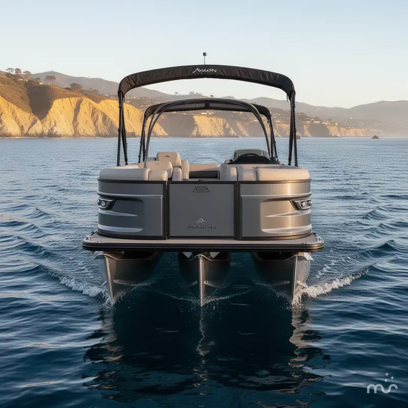 Slide: The Image of Avalon Excalibur LTD - 27 FT Quad Lounge w/ 400HP V10 2024 - 3