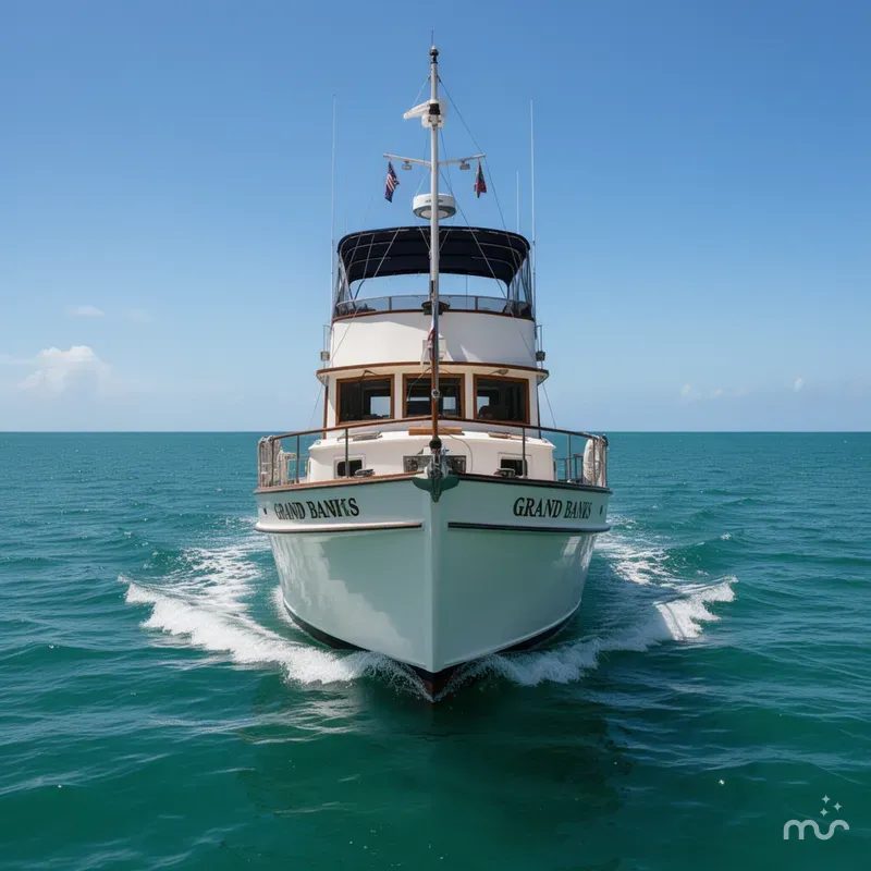 Slide: The Image of Grand Banks 42 Classic 1987 - 2