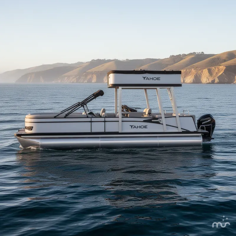 Slide: The Image of Tahoe Cascade - 27 FT Entertainer Funship w/ 250HP Mercury Verado! 2024 - 0