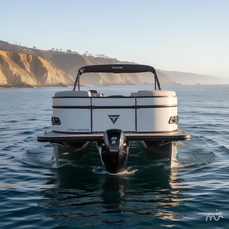 Slide: The Image of Tahoe Cascade - 27 FT Entertainer Funship w/ 250HP Mercury Verado! 2024 - 1