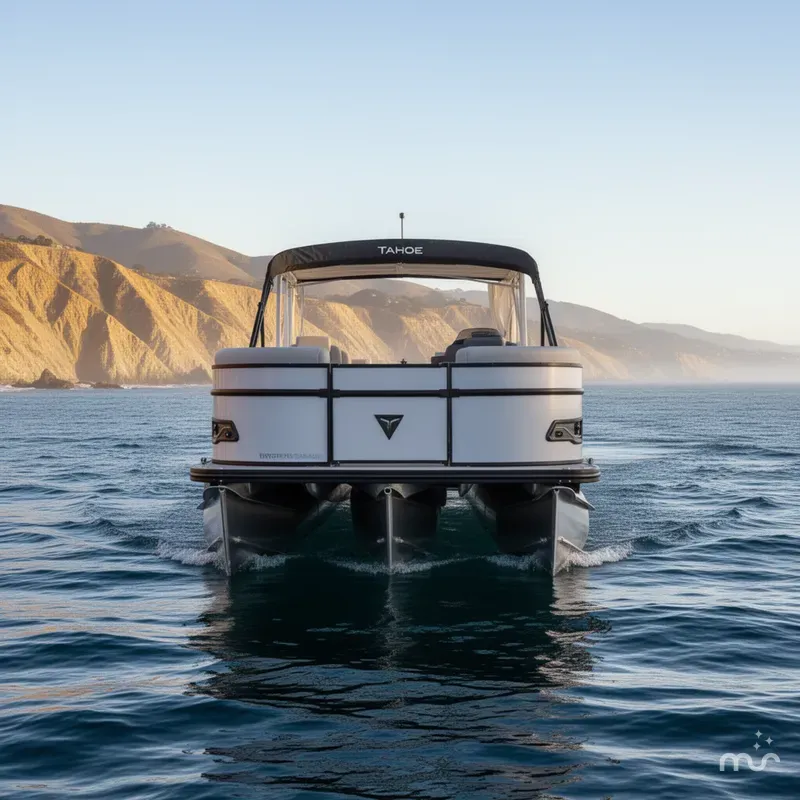Slide: The Image of Tahoe Cascade - 27 FT Entertainer Funship w/ 250HP Mercury Verado! 2024 - 2