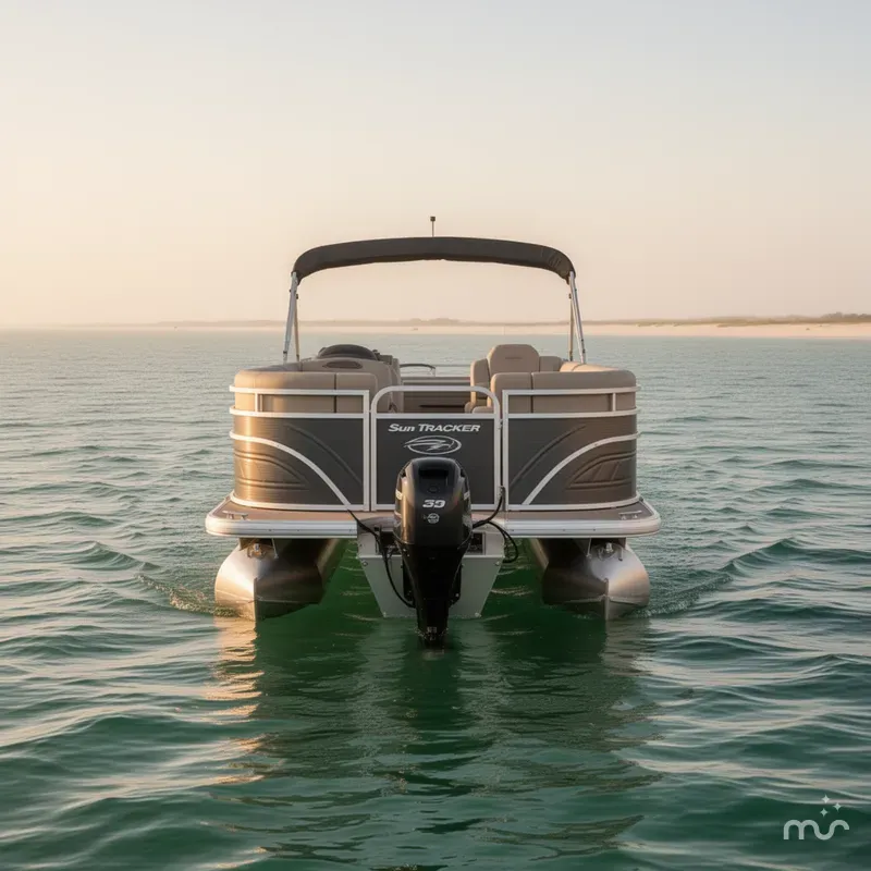 Slide: The Image of Sun Tracker Fishin' Barge 20 DLX 2024 - 2
