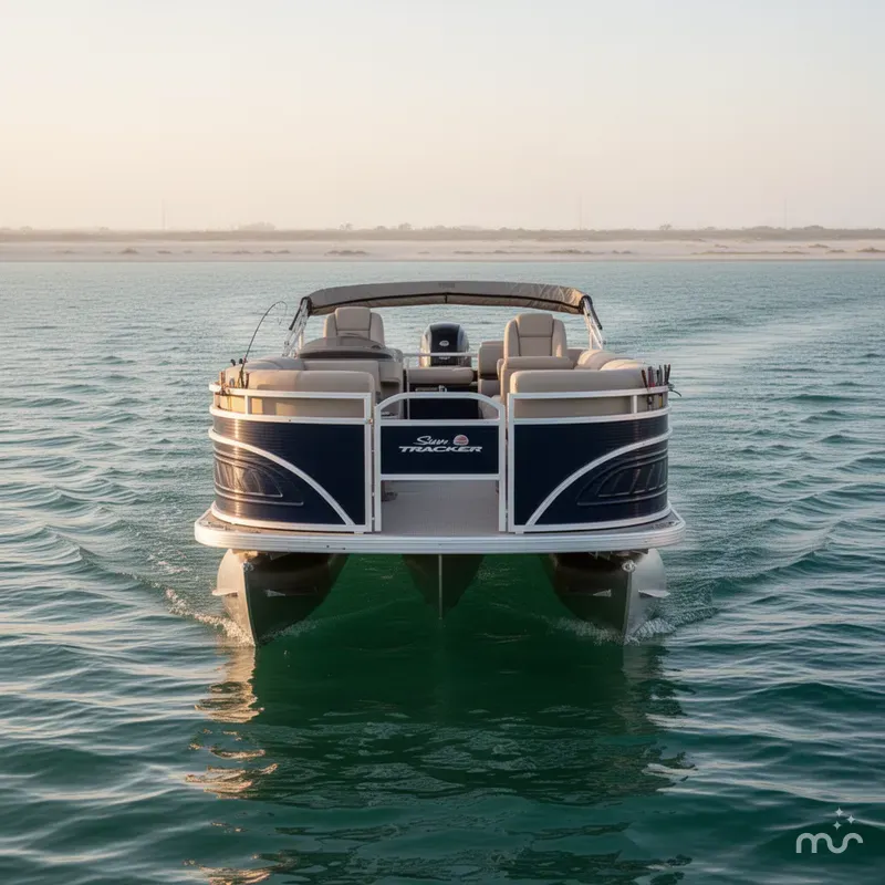 Slide: The Image of Sun Tracker Fishin' Barge 20 DLX 2024 - 3