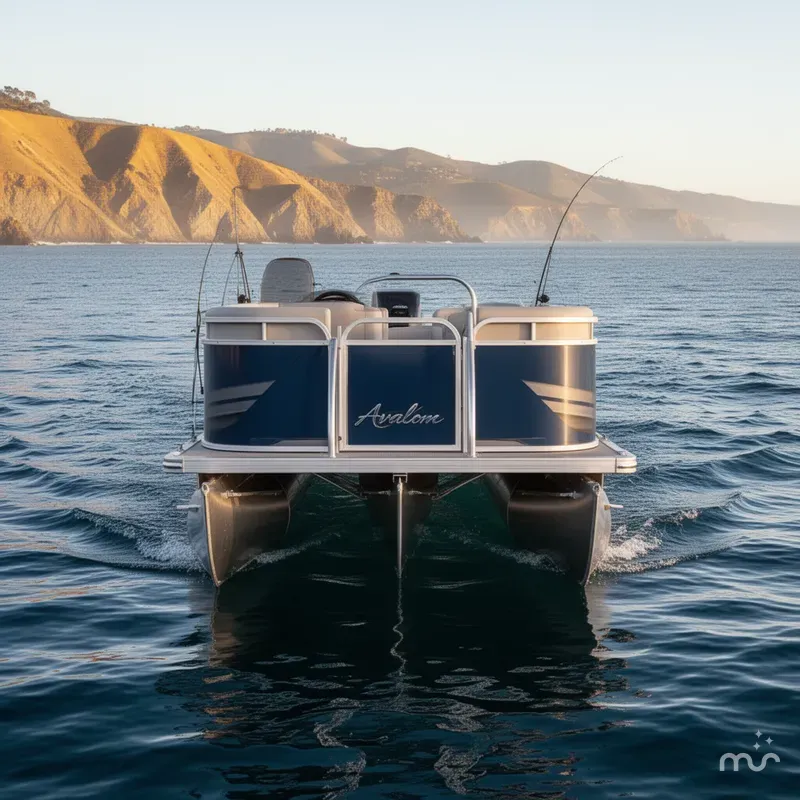 Slide: The Image of Avalon Venture - 21 FT Cruise Bow Fish w/ 60HP Mercury! 2024 - 2