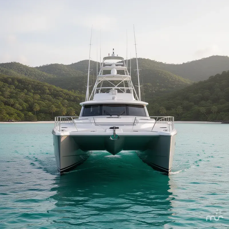 Slide: The Image of Invincible 46 Catamaran 2022 - 1