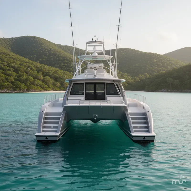 Slide: The Image of Invincible 46 Catamaran 2022 - 3