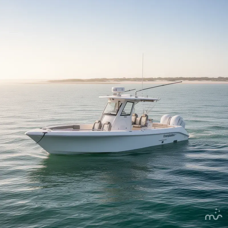Slide: The Image of Everglades 295 Center Console 2022 - 2