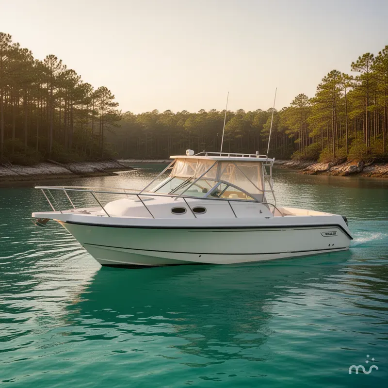 Slide: The Image of Boston Whaler 28 Conquest 2000 - 2
