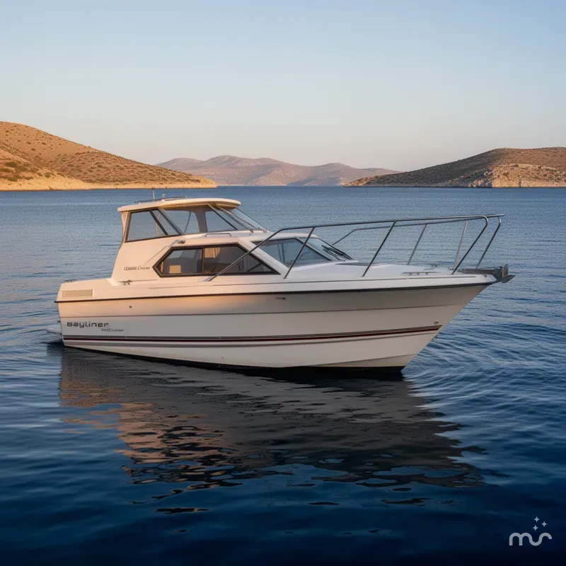 Slide: The Image of Bayliner 2452 Classic Cruiser 1994 - 2