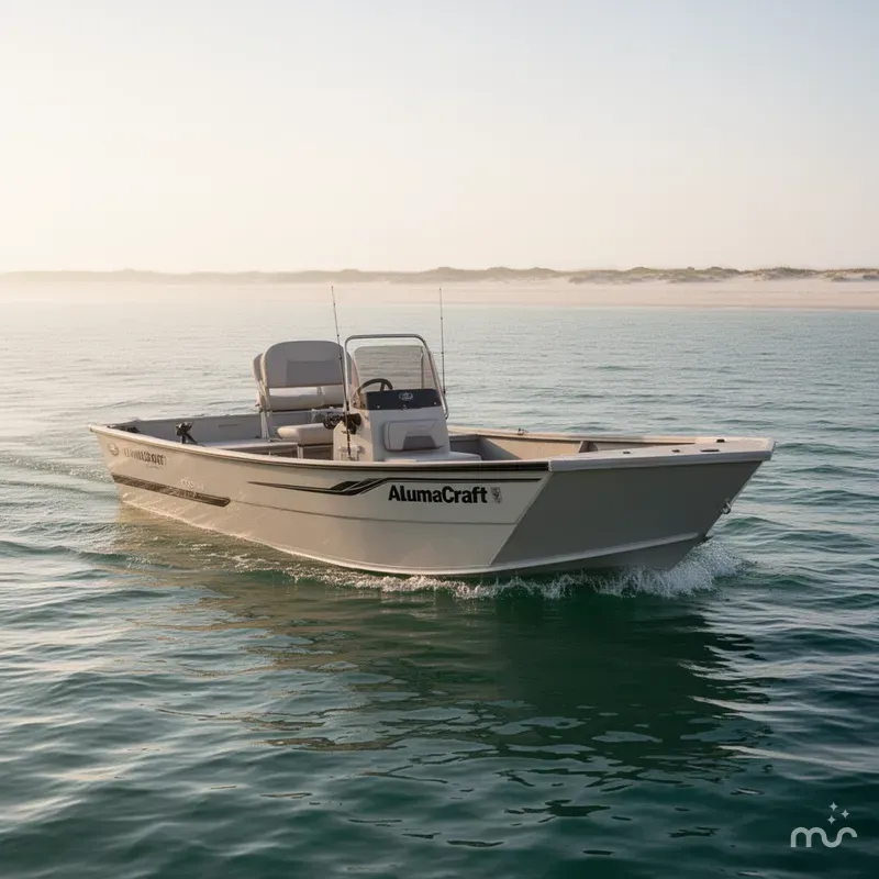 Slide: The Image of Alumacraft Coastal 20 2019 - 2