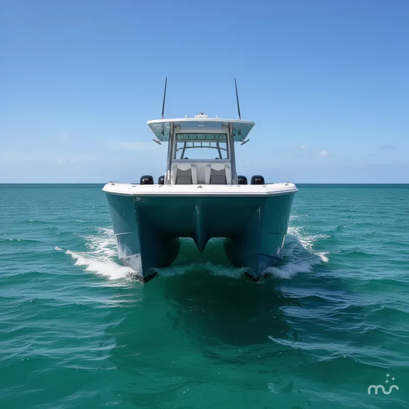 Slide: The Image of Invincible 40 Catamaran 2024 - 1