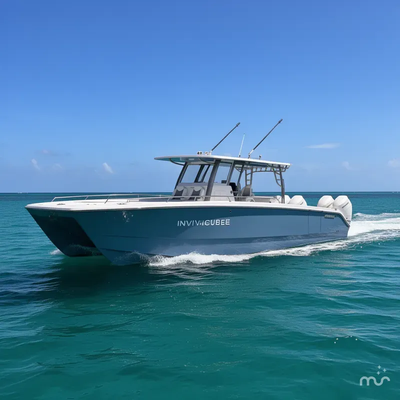 Slide: The Image of Invincible 40 Catamaran 2024 - 2