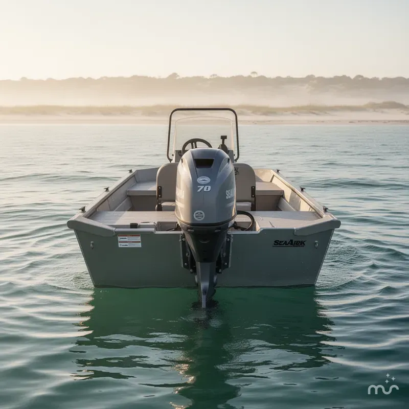 Slide: The Image of SeaArk Shadow 18 Center Console 2025 - 3