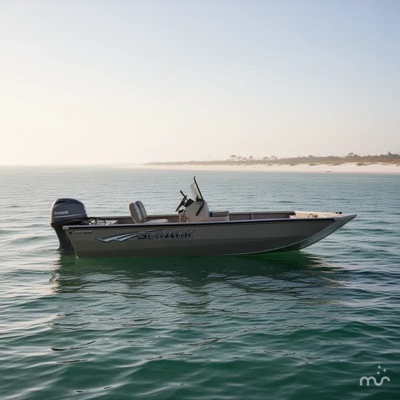 Slide: The Image of SeaArk Shadow 18 Center Console 2025 - 4
