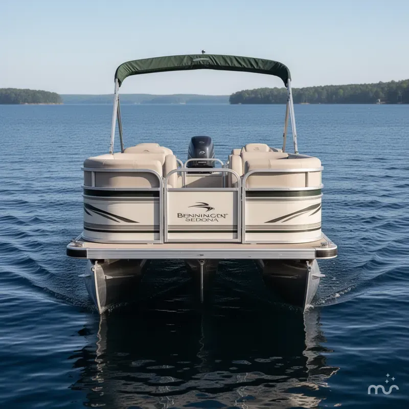 Slide: The Image of Bennington Sedona F21 Pontoon 2005 - 2