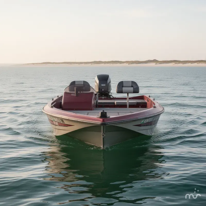 Slide: The Image of Venture Bass Boat 18 1987 - 1