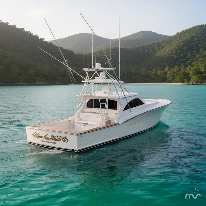 Slide: The Image of Custom Carolina Mystique Boatworks M48 2026 - 3