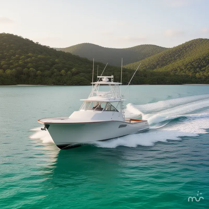 Slide: The Image of Custom Carolina Mystique Boatworks M48 2026 - 4