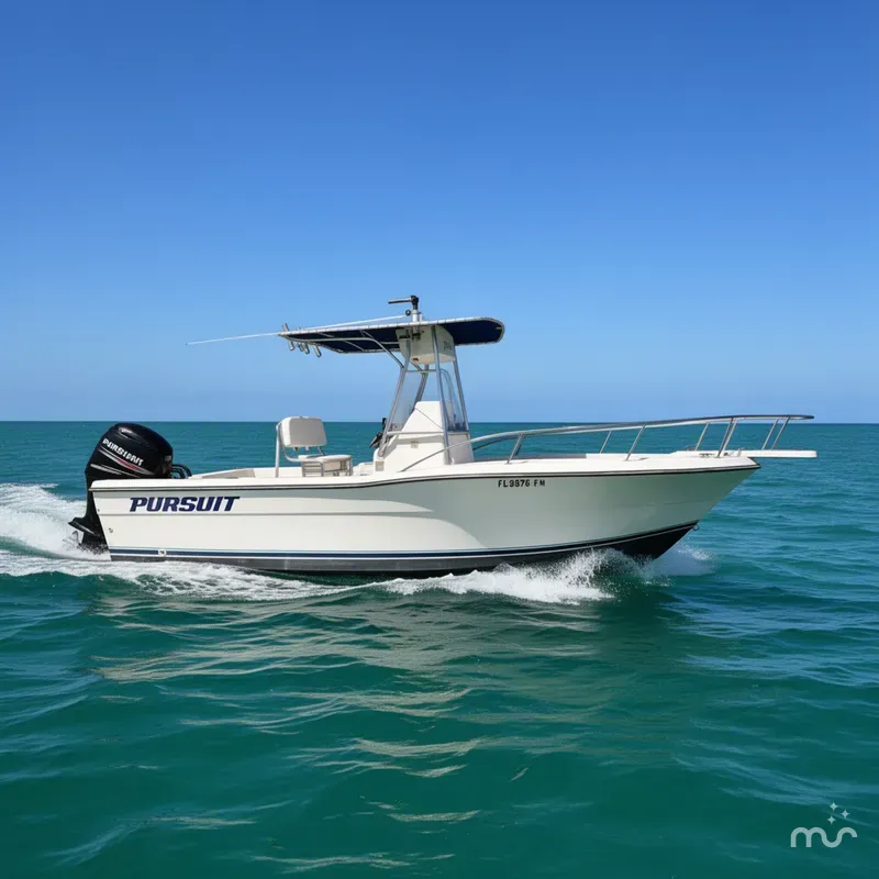 Slide: The Image of Pursuit 230 Center Console 1989 - 0