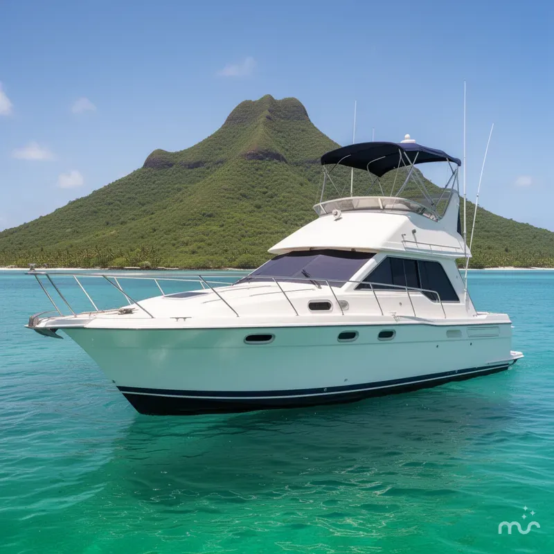 Slide: The Image of Bayliner 3388 Command Bridge 2000 - 2