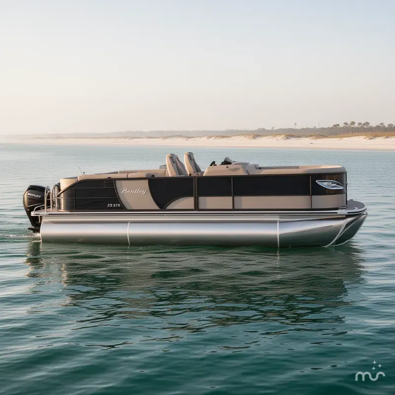 Slide: The Image of Bentley Pontoons Elite 223 Admiral 2024 - 2