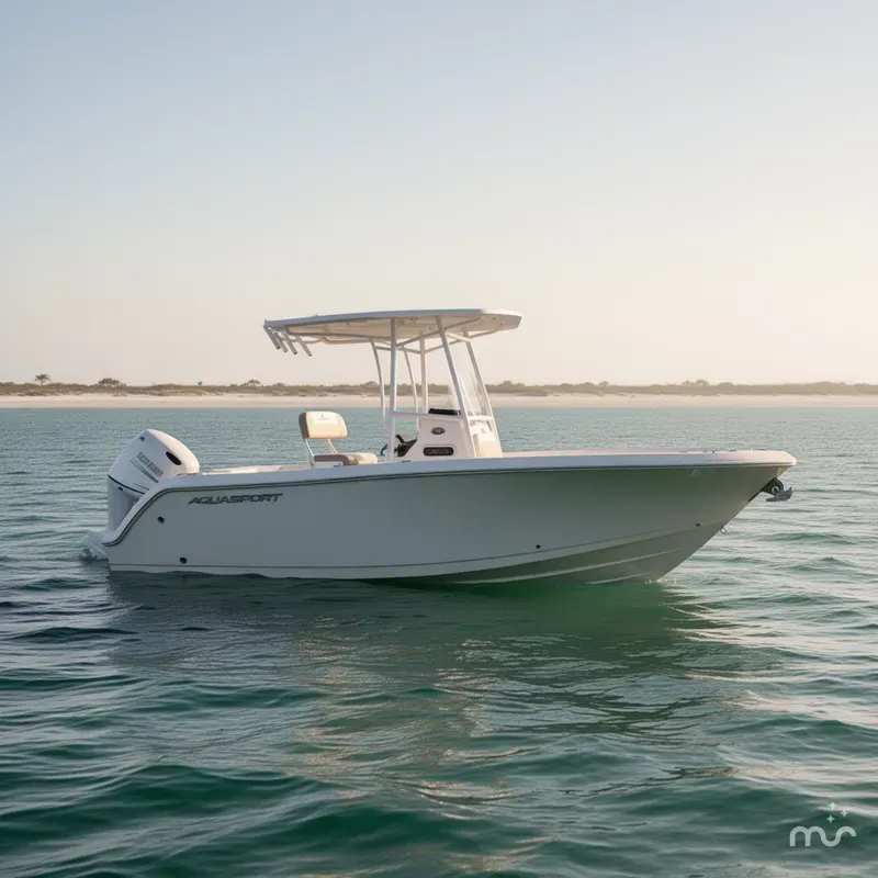 Slide: The Image of Aquasport 2200 Center Console 2024 - 4