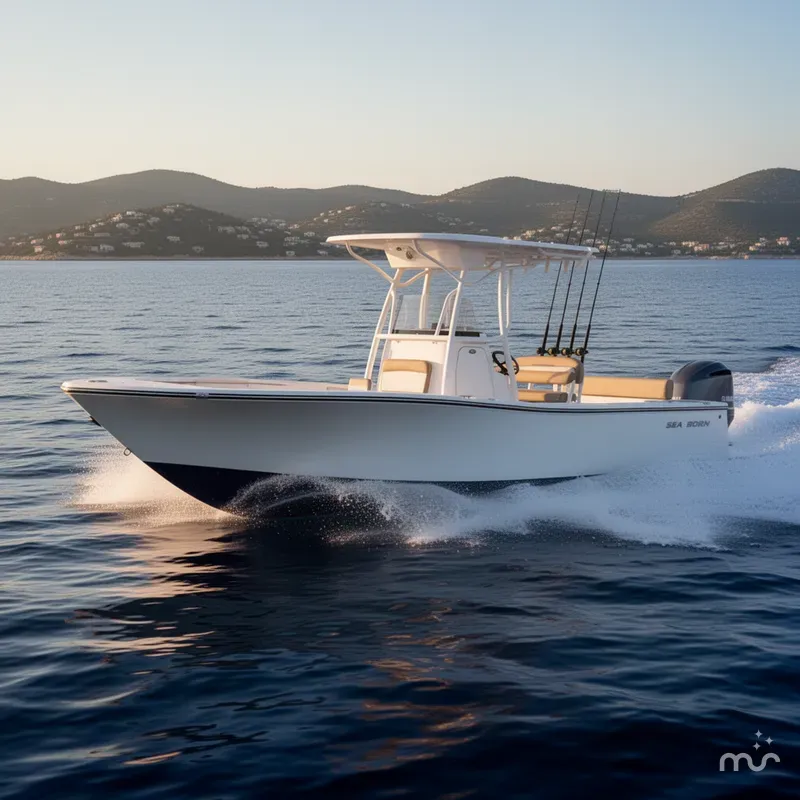 Slide: The Image of Sea Born LX24 Center Console 2024 - 4