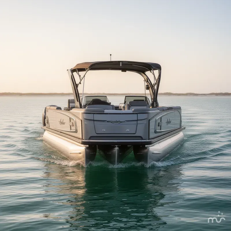 Slide: The Image of Avalon 2585 Avalon Excalibur LTD, Tri Toon, High Performance, Mercury Racing 400R 2023 - 3