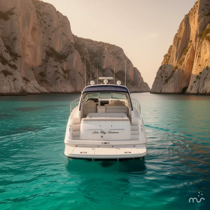 Slide: The Image of Sea Ray Sundancer 460 2002 - 3