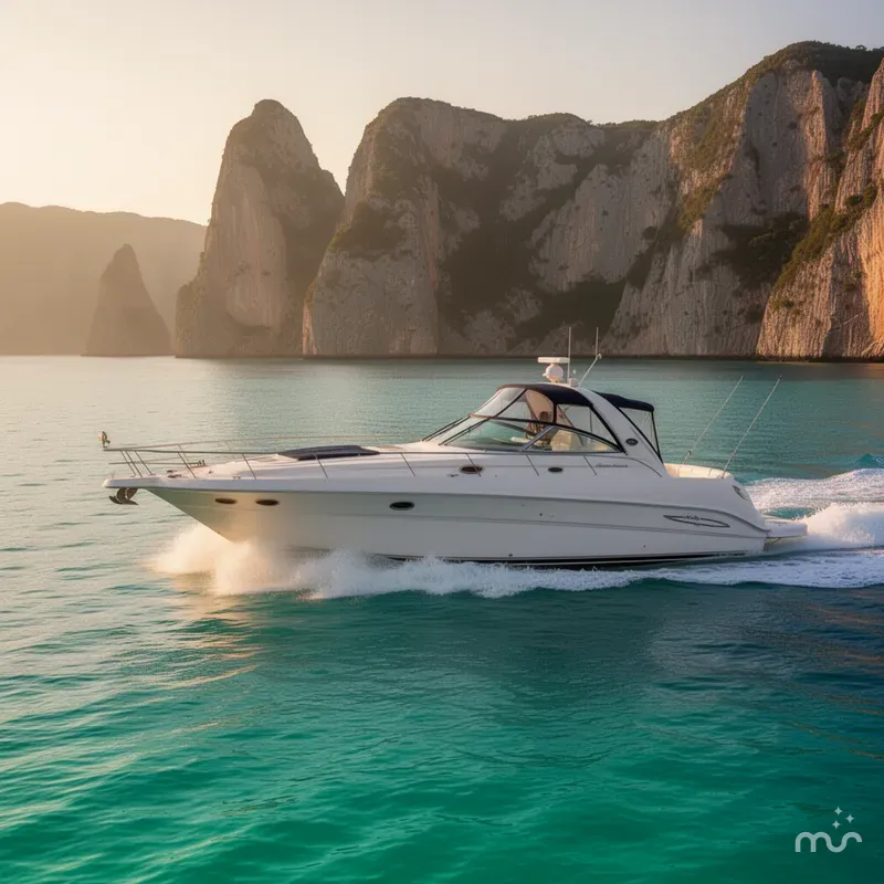 Slide: The Image of Sea Ray Sundancer 460 2002 - 4