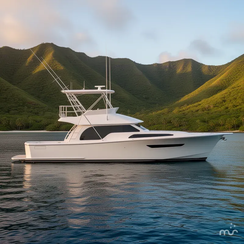 Slide: The Image of Mikelson 45 Gen III Sportfish 2027 - 2